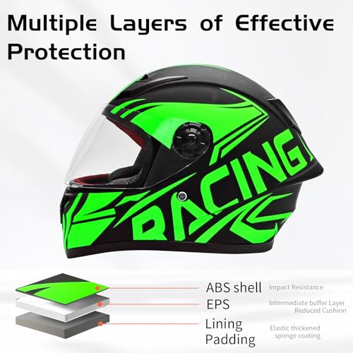 SanQing Fashion Kids Motorcycle Helmets Teen Motor-Bike Scooter Biker BMX Four Wheelers Full Face Helmets Boys Girls DOT Approved - Image 4