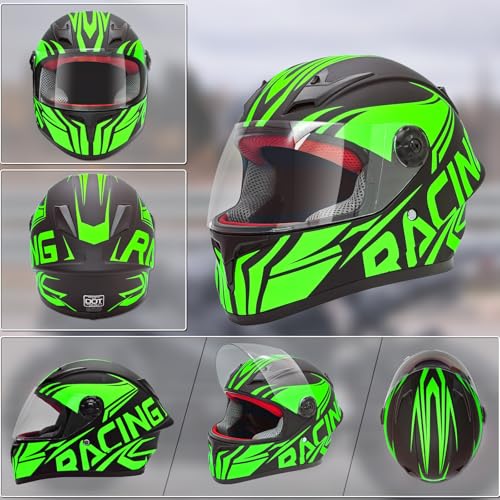 SanQing Fashion Kids Motorcycle Helmets Teen Motor-Bike Scooter Biker BMX Four Wheelers Full Face Helmets Boys Girls DOT Approved - Image 2