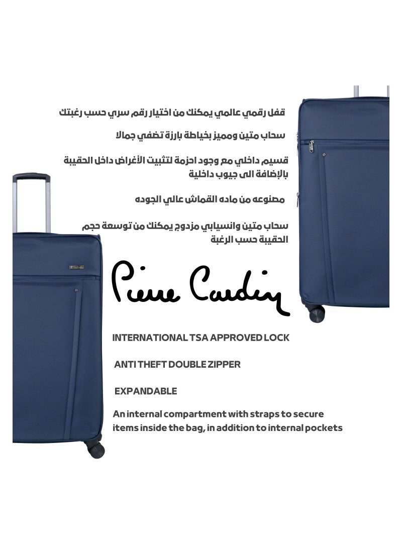 بيير كاردان حقیبة سفر تروللي من مارکة بيير كاردن - Image 3