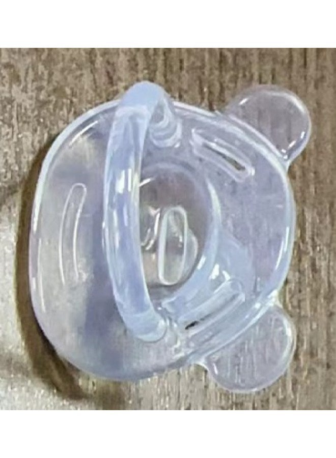 Liquid Super Soft Bear Pacifier Anti-flatulence Silicone Baby Sleeping Type Baby Play Mouth Pinduoduo