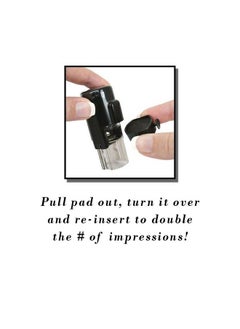 ExcelMark Round Teacher Stamp Spot On! Red Ink  - Image 3