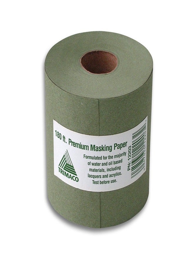 Trimaco 3-inch x 60-yard Green Premium Masking Paper - Image 1