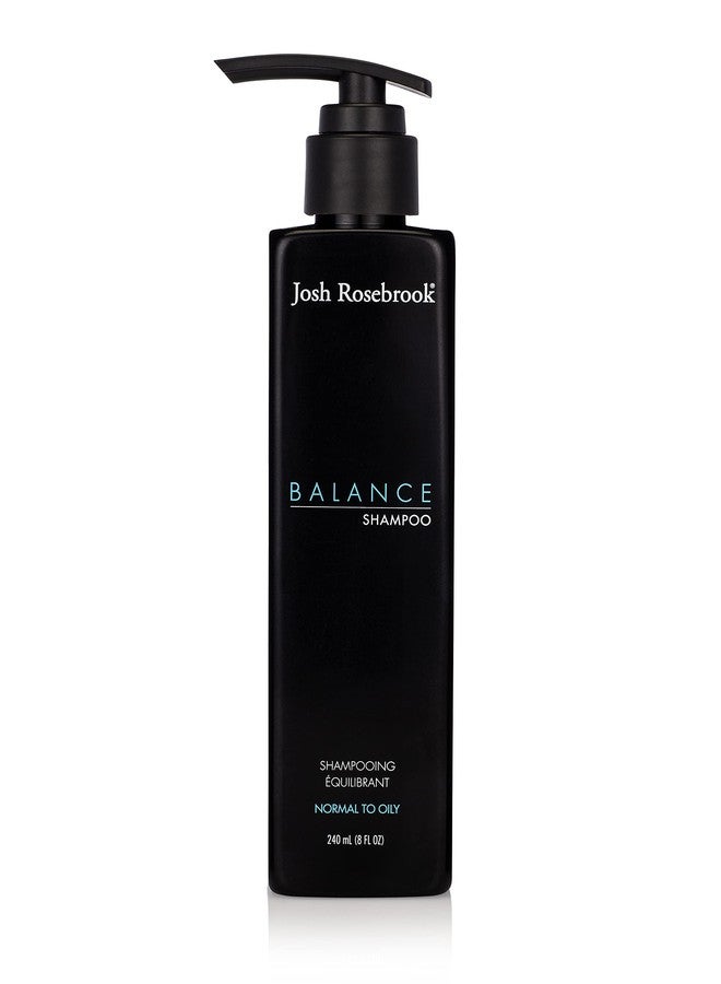 Josh Rosebrook - Balance Shampoo formulated for all hair textures and types and balanced to oily scalps to offset excessive oiliness and create volume - 240 mL - 8 Oz - Image 1