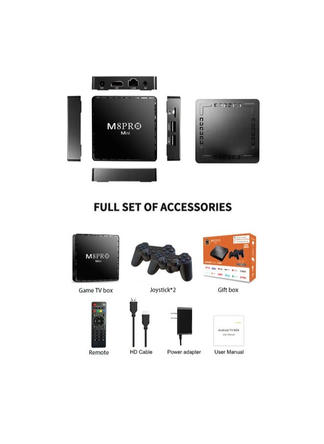 M8 - game box and tv box Android 12.1 +built in 10000 games - Image 1