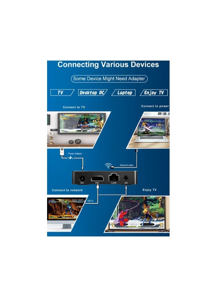 M8 - game box and tv box Android 12.1 +built in 10000 games - Image 1