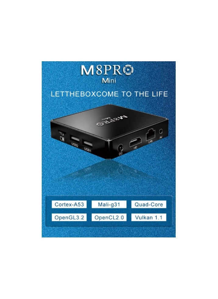 M8 - game box and tv box Android 12.1 +built in 10000 games - Image 1