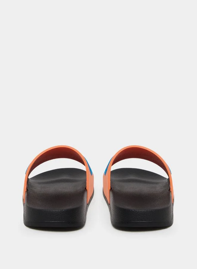 تايك تو Take Two Orange Graphic Print Slides