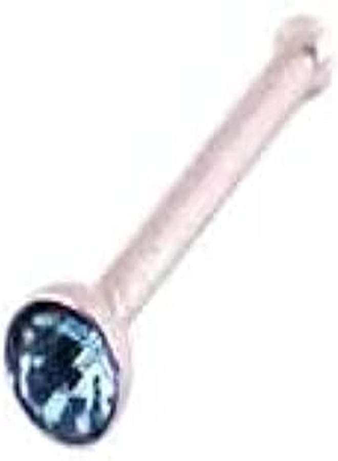 C-bo ثقب الأنف C-bo ذو الشكل الدائري مع الأحجار الكريمة CBOBP05a