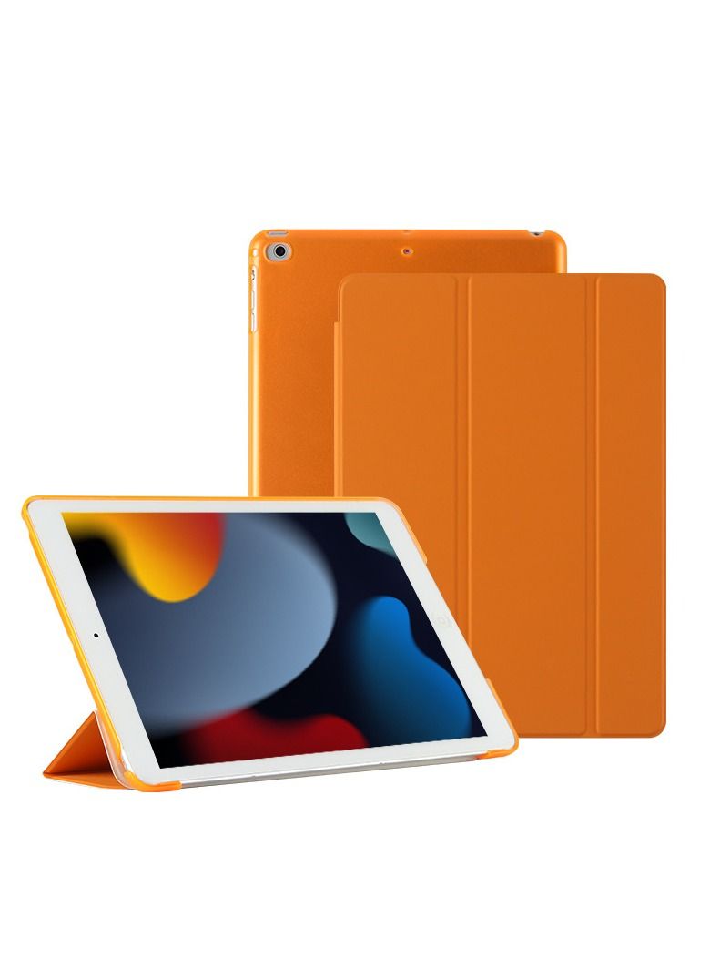 Loquat Protective Tri-Fold Case Cover For iPad orange
