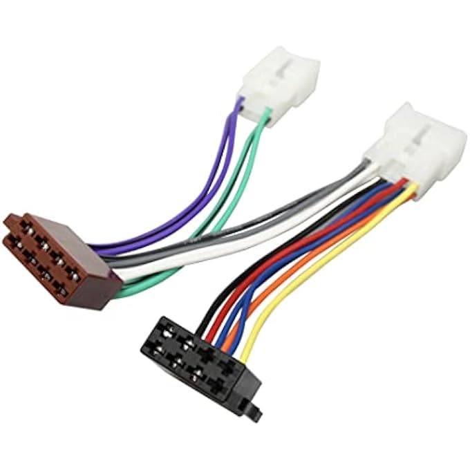 YongjiangXia Iso Wire Harness Compatible With Toyota Factory Audio Stereo - Image 3