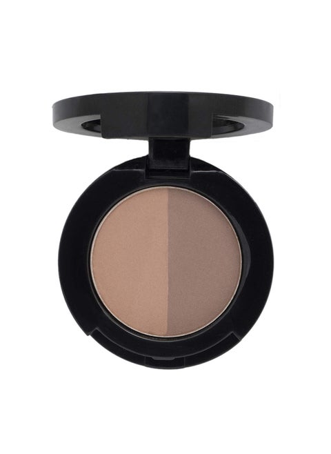 Mellow Cosmetics Brow Duo  Luminous Eyebrow Powder for Natural Looking Voluminous Brows  Eyebrow Filler for Brows  Vegan Brow Definer  Mocha