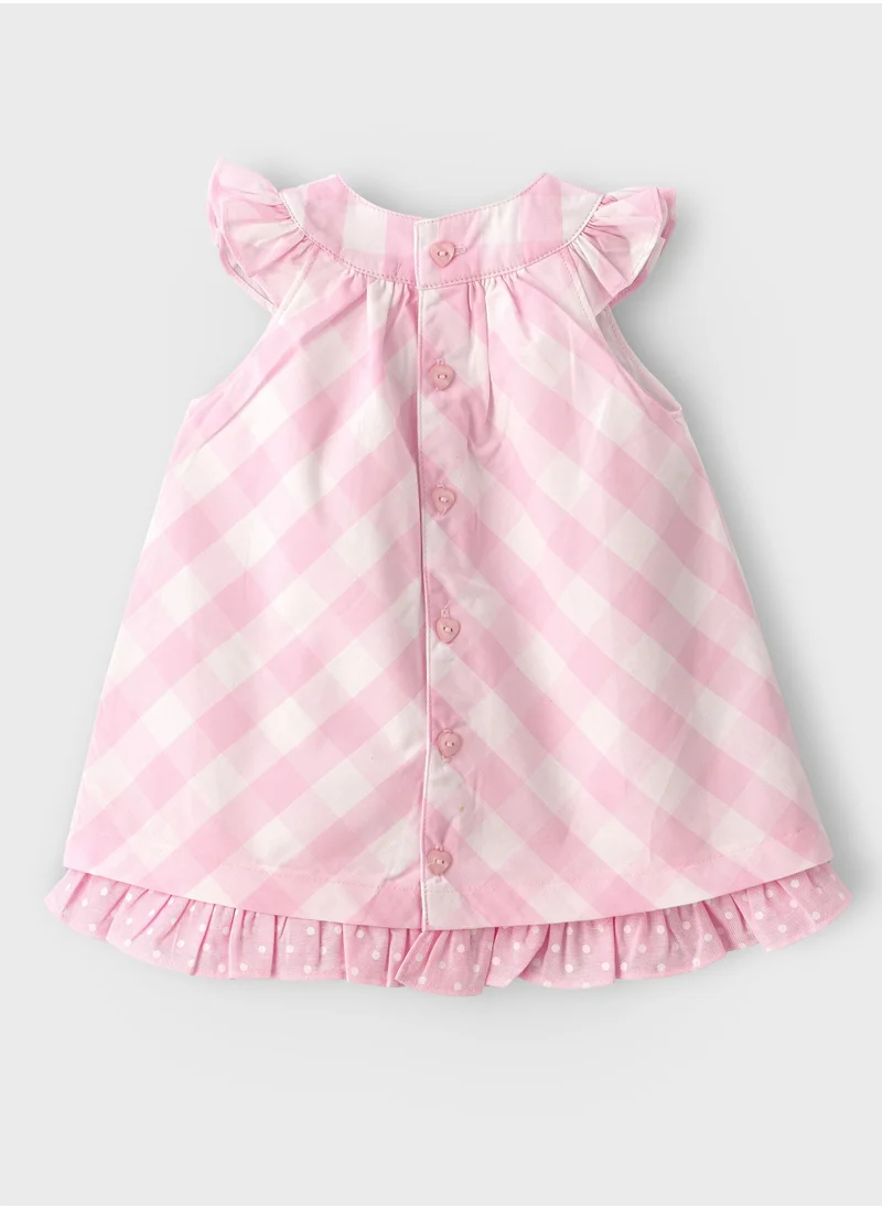 Boo Boo BooBoo Kids Dress & Head Band 100% Cotton