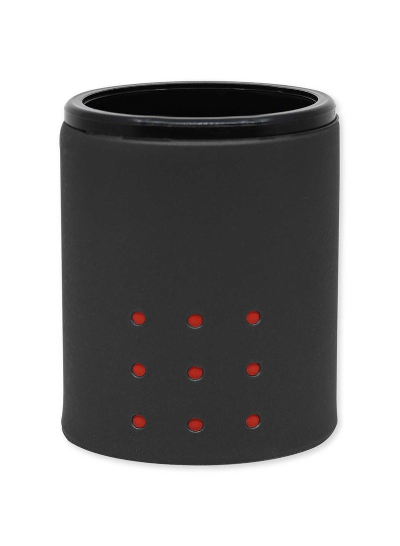 FIS 4 Pieces Desk Sets (Desk Blotter, Envelope Holder, Pen Holder, Letter Opener) Colour Black - UADS1831PO14 - Image 5