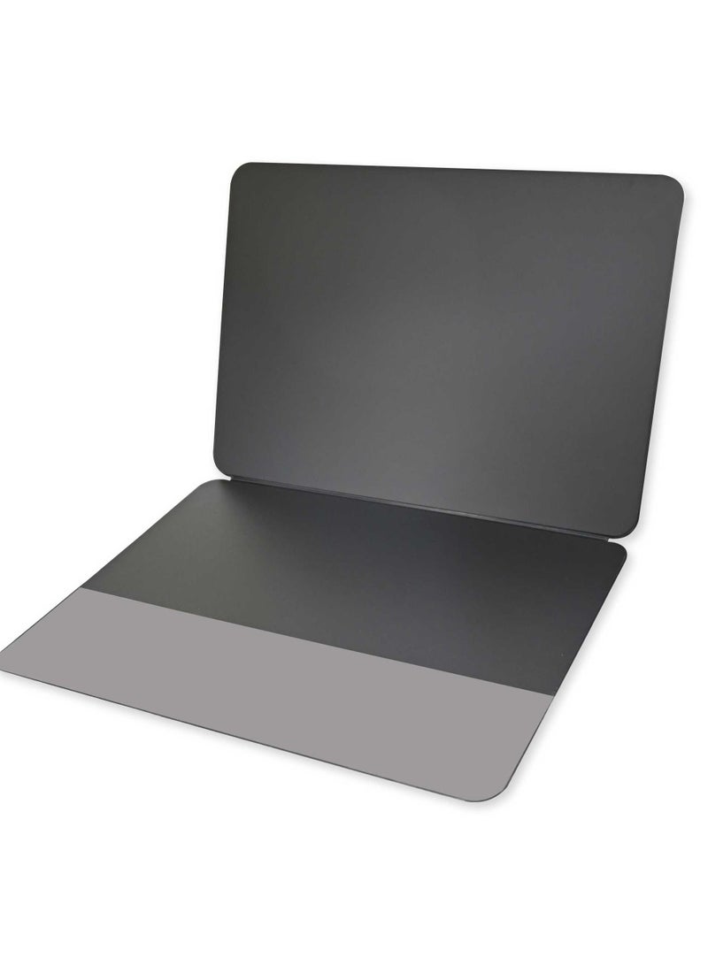 FIS 4 Pieces Desk Sets (Desk Blotter, Envelope Holder, Pen Holder, Letter Opener) Colour Black - UADS1831PO14 - Image 3