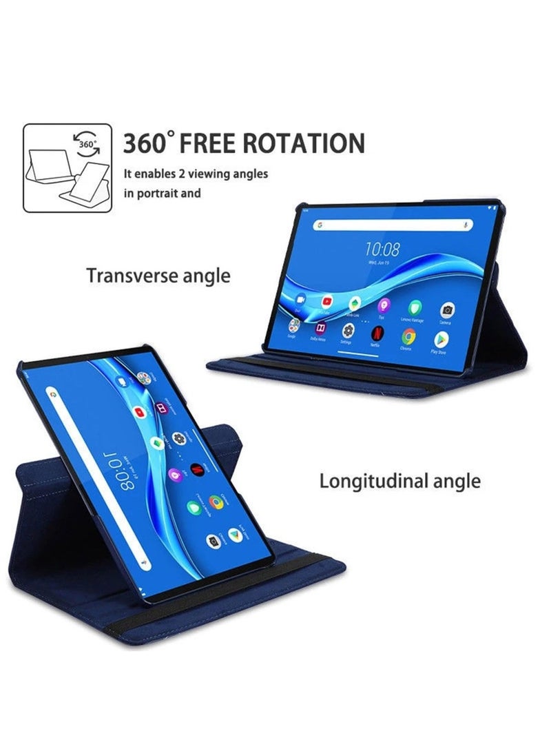 For Xiaomi Mi Pad 6 /Pad 6 Pro Case,360 Degree Rotating Multi Angle Viewing Folio Stand Cases with Auto Sleep/Wake for Xiaomi Mi Pad 6 /Pad 6 Pro,Blue - Image 4