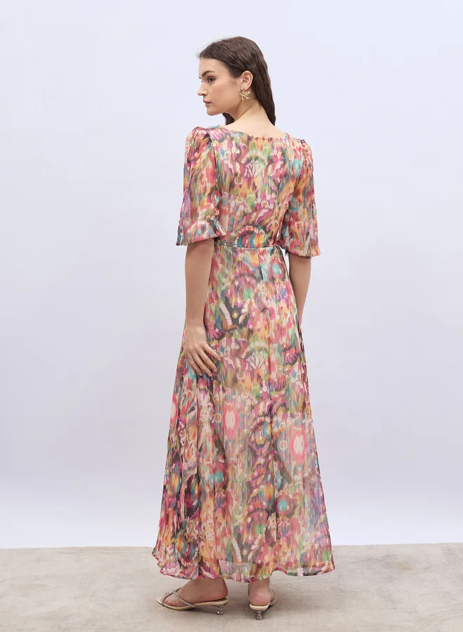 Styli Floral Print Dress