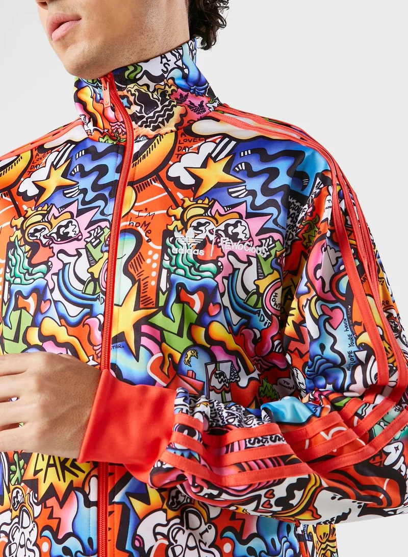 adidas Originals Fewo Red Track Top