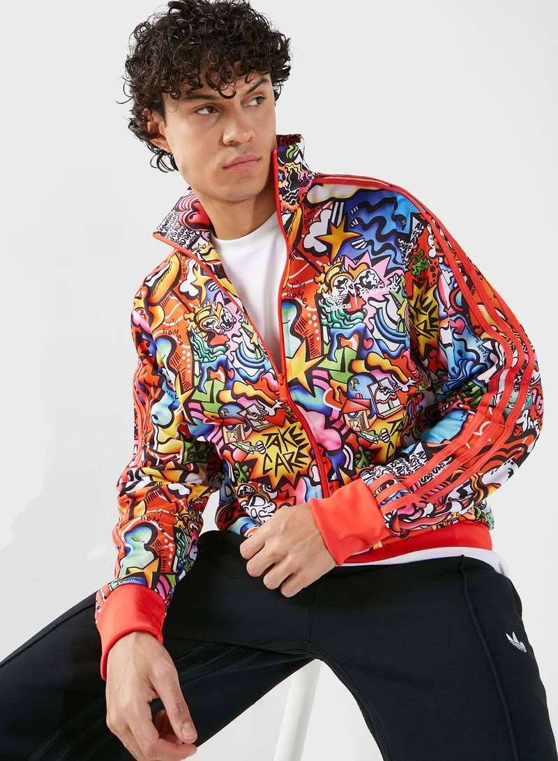 adidas Originals Fewo Red Track Top