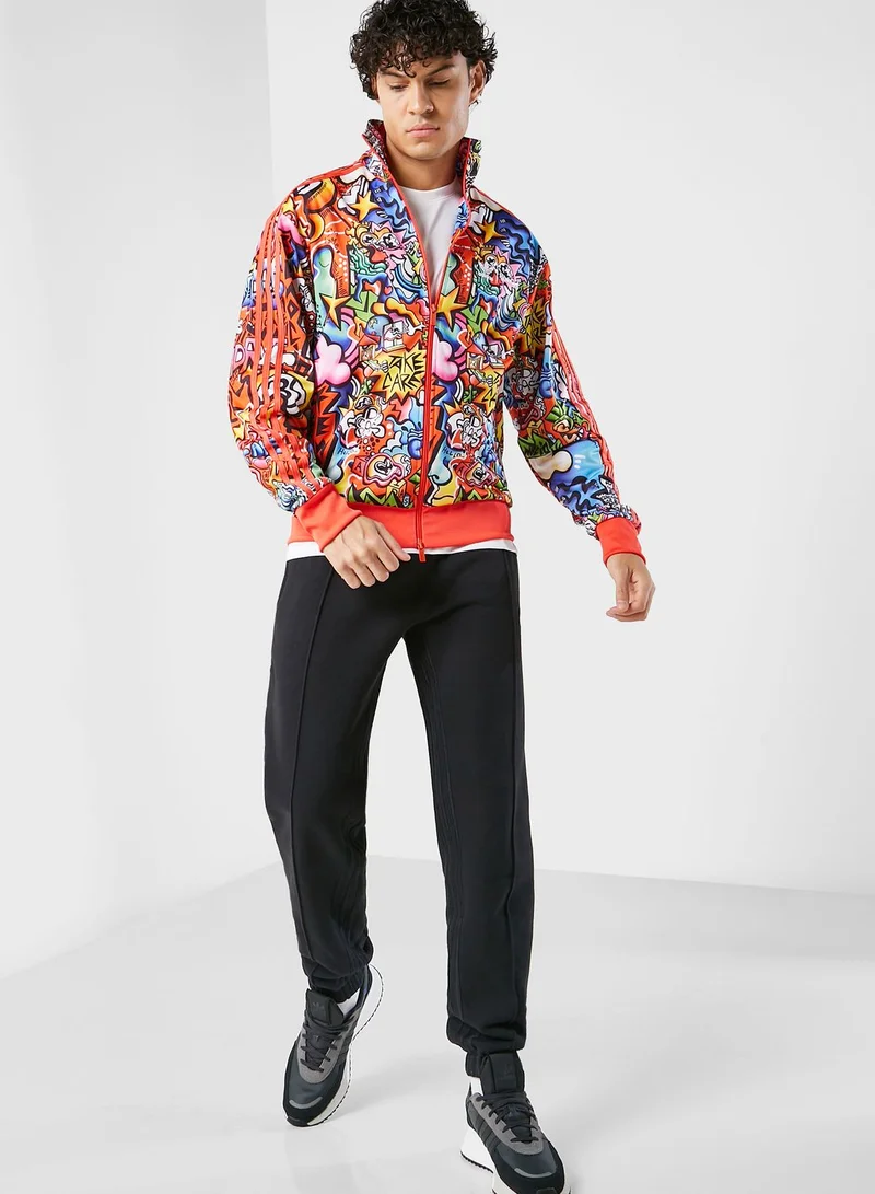 adidas Originals Fewo Red Track Top