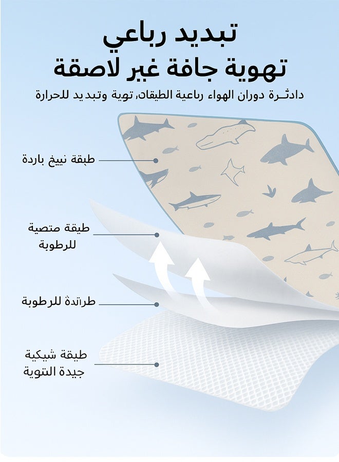 120x60cm Baby Waterproof Bed Pad Bed Wetting Pads Washable for Kids Toddler Potty Training Pads Baby Wateproof Pad Mat for Pack n Play/Crib/Mini Crib Reusable Incontinence Underpads for Kids/Adult/Pets - Image 2