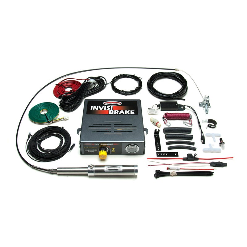 نظام دعم الفرامل Roadmaster 8700 Invisibrake مع نظام الطوارئ لفصل الاتصال يناسب المركبات المقطورة ذات الفرامل المدعومة بالفراغ 5100 PSI ضغط الفرامل صنع في الولايات المتحدة الأمريكية