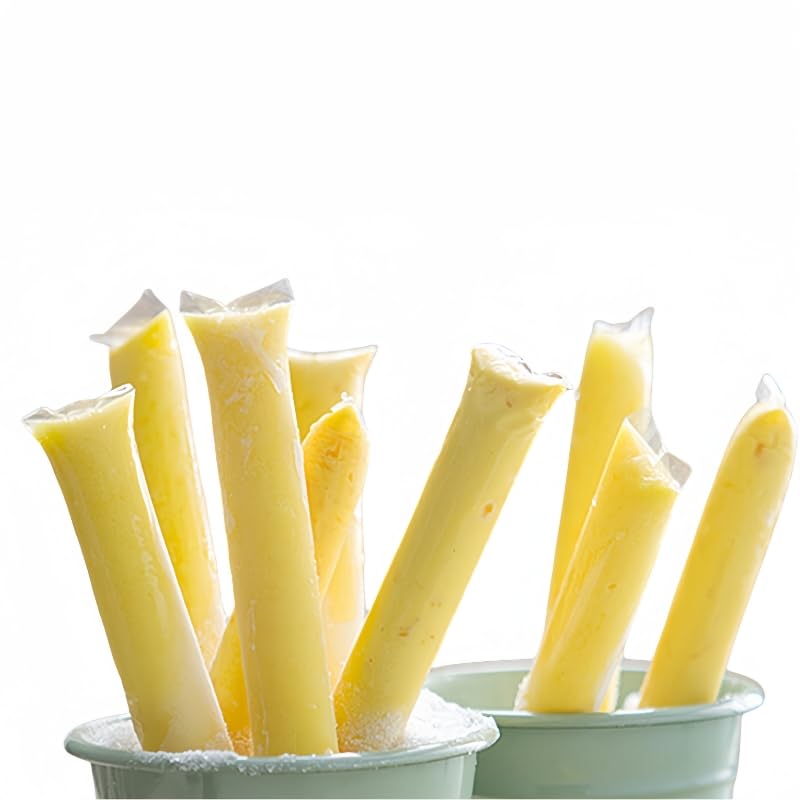 FAQQI Ice Candy Plastic Bags Philippines, 2x12 Bolsas Para Helado Bolis/Ice Candy Wrappers/Ice Moldes Para Paletas De Helado, Plastic Disposable Ice Popsicle Bags and Icecream Maker (Pack of 50) - Image 2