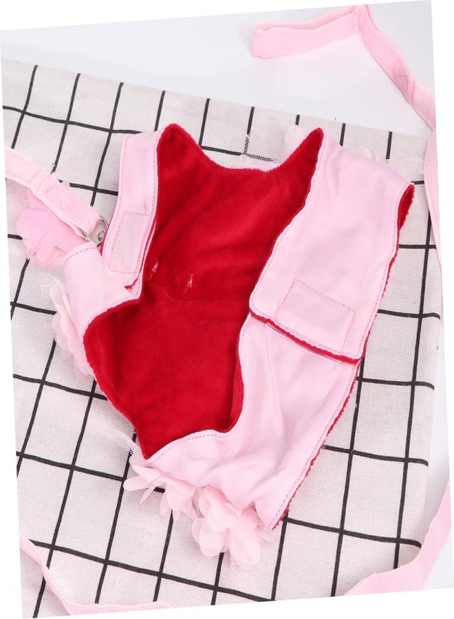 VICASKY Adjustable Breathable Flower Dog Harness with Back Chest Strap Lightweight Pet Traction Rope for Small to Medium Dogs Soft Sling Design Keeps Pets Cool and Comfortable Random Color - Image 3