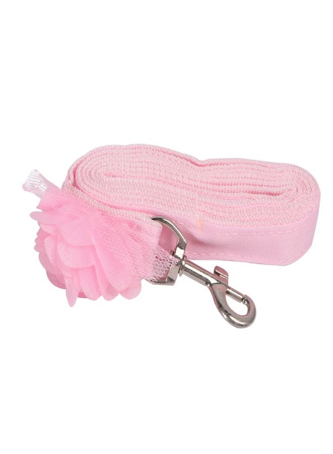 VICASKY Adjustable Breathable Flower Dog Harness with Back Chest Strap Lightweight Pet Traction Rope for Small to Medium Dogs Soft Sling Design Keeps Pets Cool and Comfortable Random Color - Image 4