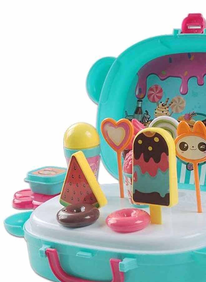 Ice Cream Cart Shop Pretend Play Set - Image 2