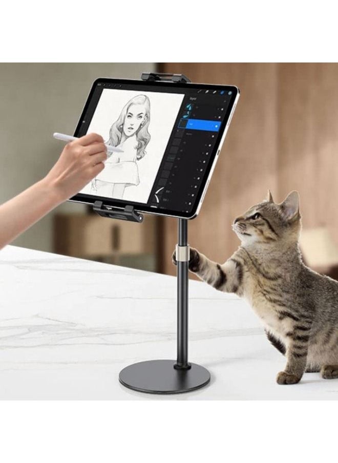 Cordova Adjustable tablet stand – 360° rotating holder with height adjustment for iPad, tablets, and phones  - Image 5