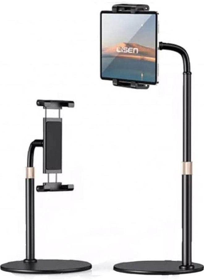 Cordova Adjustable tablet stand – 360° rotating holder with height adjustment for iPad, tablets, and phones  - Image 1