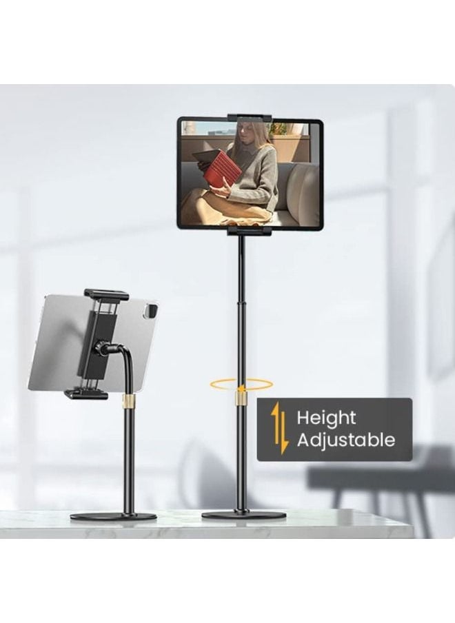 Cordova Adjustable tablet stand – 360° rotating holder with height adjustment for iPad, tablets, and phones  - Image 4