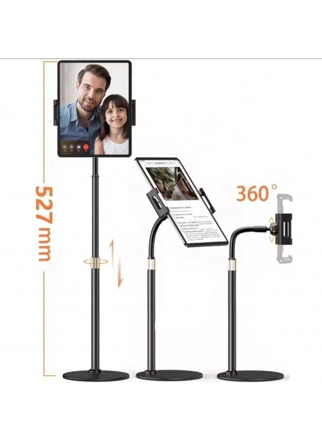 Cordova Adjustable tablet stand – 360° rotating holder with height adjustment for iPad, tablets, and phones  - Image 2