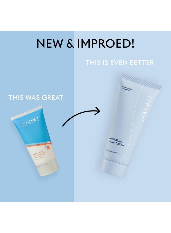 Seacret Hand Cream With Shea Butter - Dead Sea Mineral Enhanced Hand Lotion For Dry Cracked Hands, Moisturizing And Fast Absorbing Hand Moisturizer - Image 2