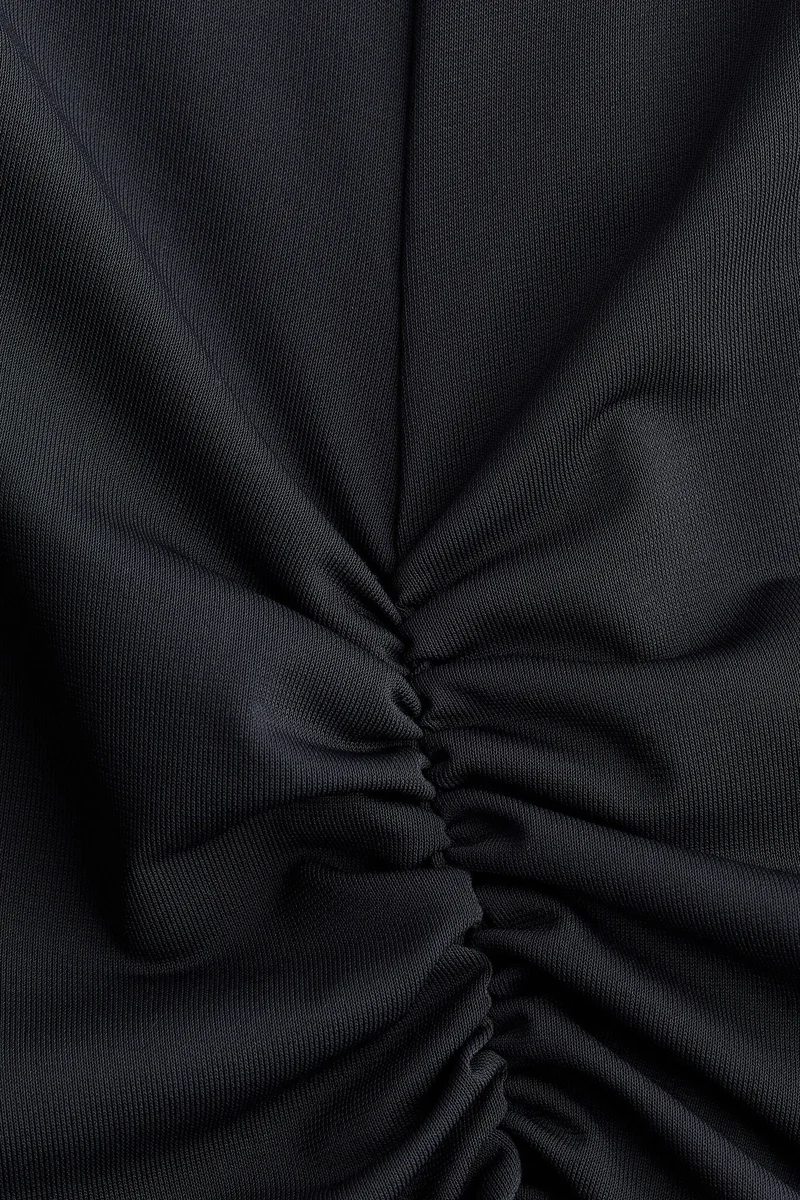 H&M  Ruched cap-sleeved dress for Women | Best Price UAE