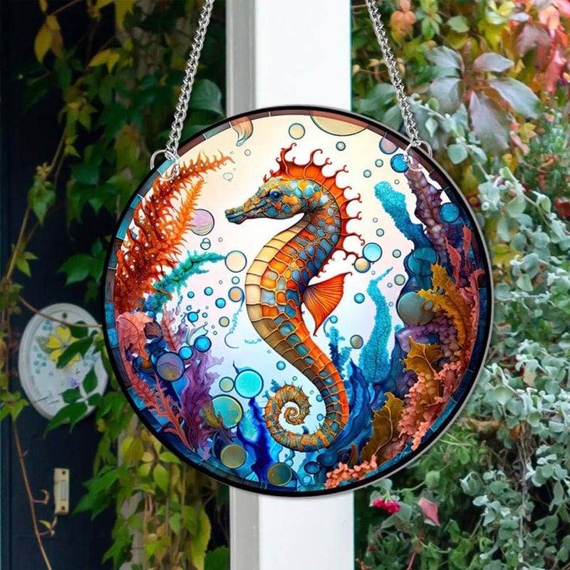 Yangshine Acrylic Dragon Suncatchers Window Patio Wall Home Garden - Image 4