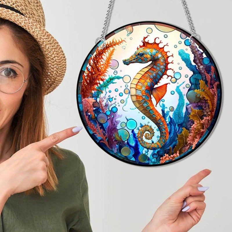Yangshine Acrylic Dragon Suncatchers Window Patio Wall Home Garden - Image 3