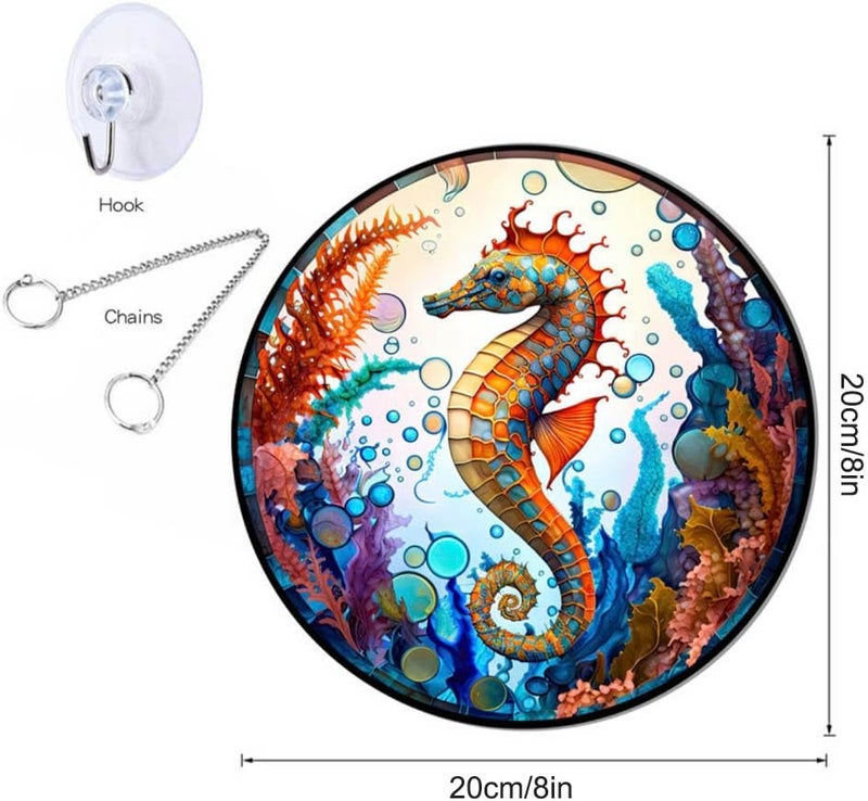 Yangshine Acrylic Dragon Suncatchers Window Patio Wall Home Garden - Image 2