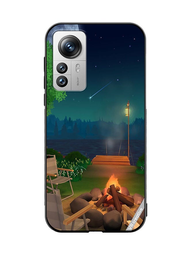 VR CREATIVE Protective Case Cover For Xiaomi 12X Nature Design Multicolour - Image 1