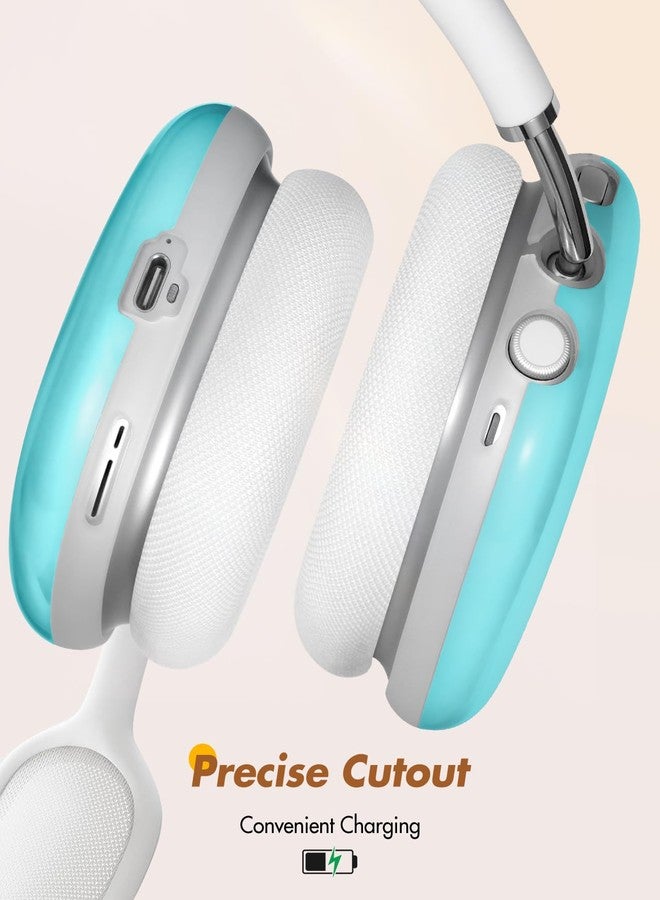 أغطية حماية Joyleop لسماعات AirPods Max - أغطية أذن متينة وأنيقة لسماعات AirPods Max، حافظة سماعات رأس لطيفة بتصميم فريد، ملحقات أساسية رائعة لسماعات الرأس، لون فراولة معدني - Image 3