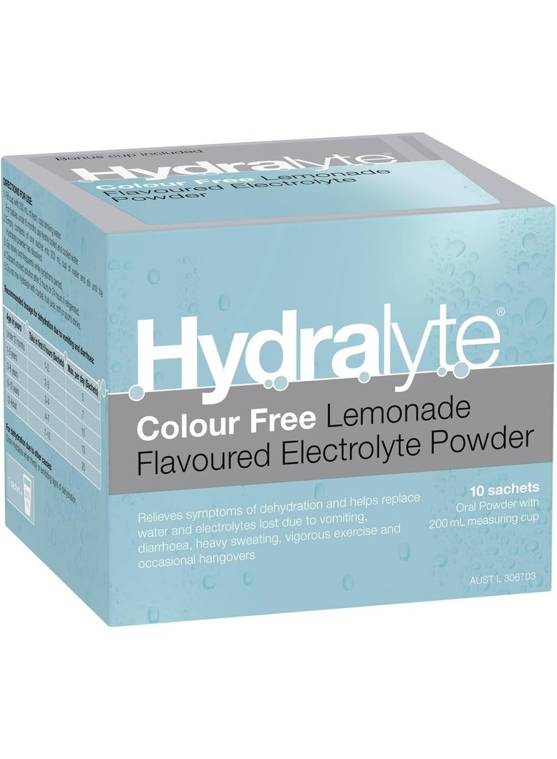 هيدراليت أكياس هيدرالايت خالية من الألوان بنكهة الليمون 4.9 جرام × 10 - Image 1