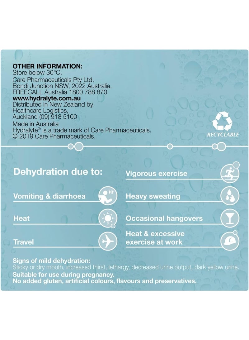 هيدراليت أكياس هيدرالايت خالية من الألوان بنكهة الليمون 4.9 جرام × 10 - Image 3