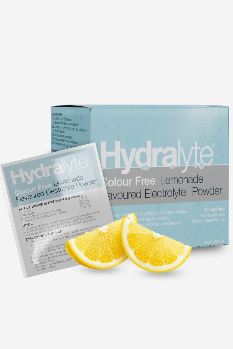 هيدراليت أكياس هيدرالايت خالية من الألوان بنكهة الليمون 4.9 جرام × 10 - Image 2