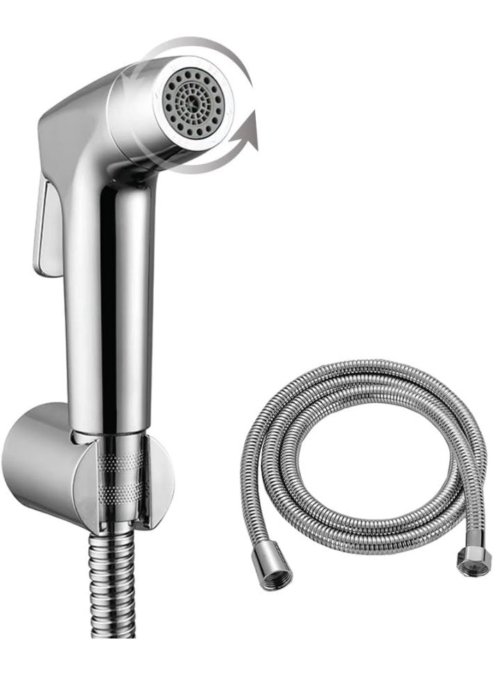 TAFAN™ Handheld Bidet Sprayer for Toilet – High Pressure Jet Shattaf, Portable Stainless Steel Bathroom Spray for Personal Hygiene & Cleaning - Image 1