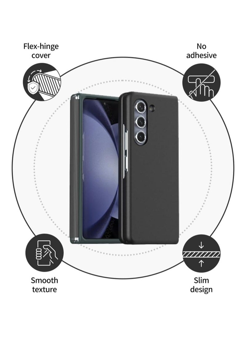 araree - araree Aero Flex Samsung Galaxy Z Fold 6 Case with Hinge Protection, Protective Slim Cover Protective Body (PC) with Hinge Protector (TPU), Compatible with Samsung Galaxy Z Fold 6 5G - Green - Image 1