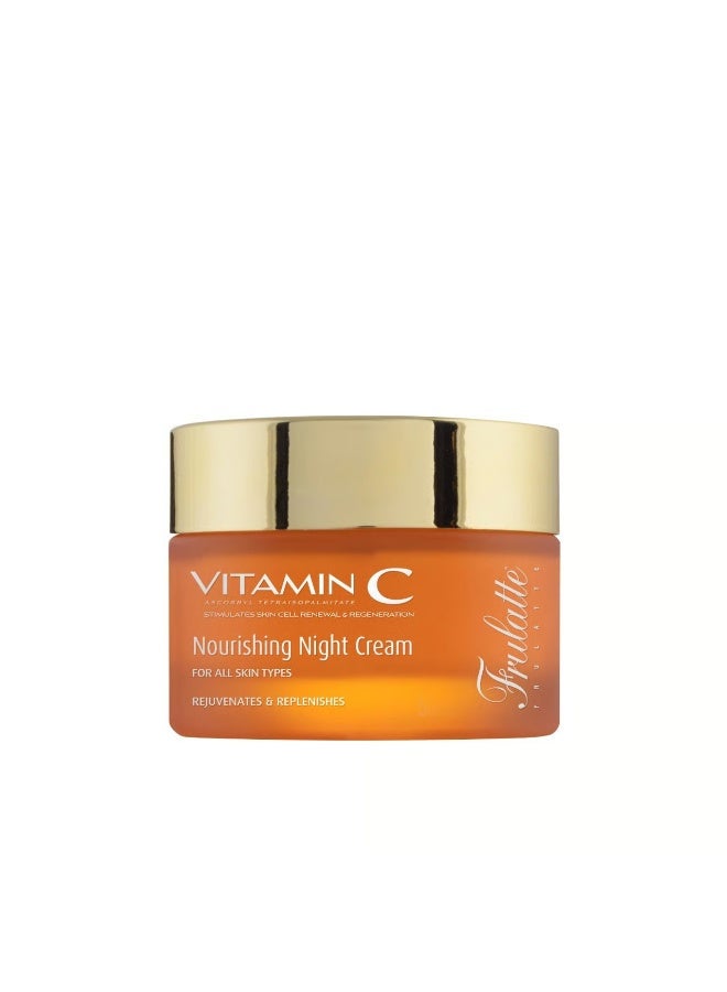 Arganicare Frulatte Vitamin C Nourishing Night Cream 50ml - Image 1