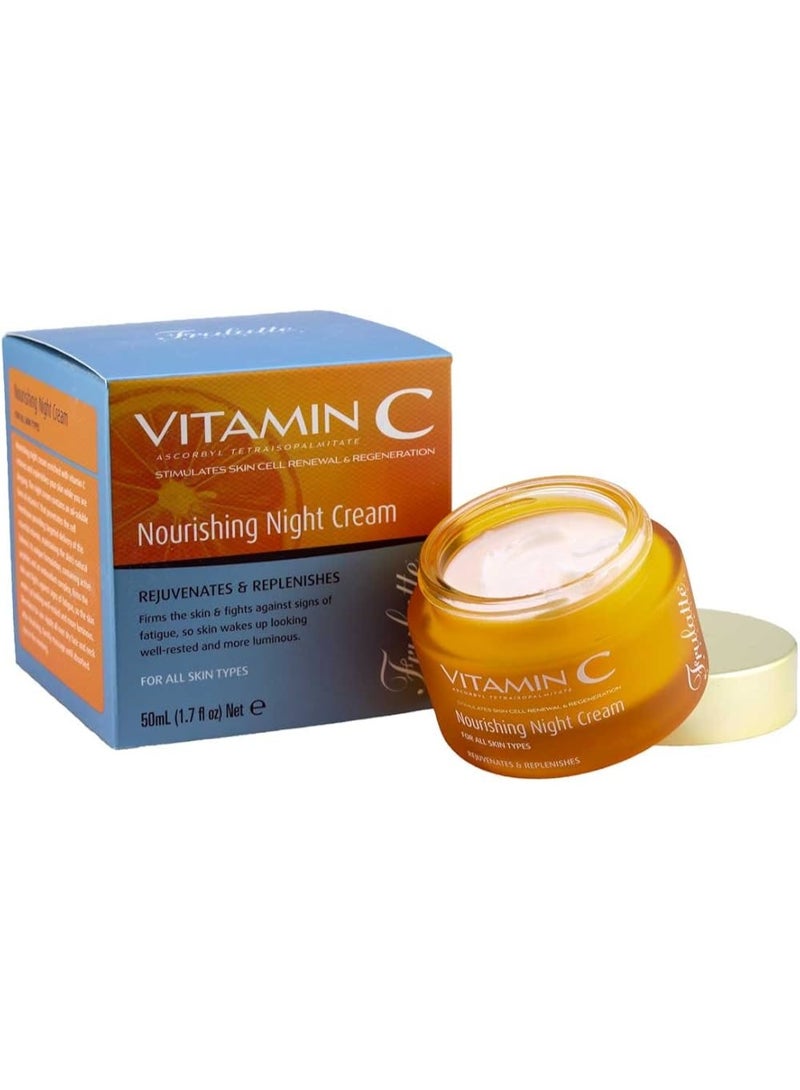 Arganicare Frulatte Vitamin C Nourishing Night Cream 50ml - Image 3