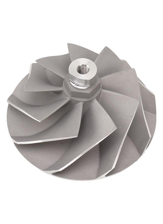 NIBEMINENT Turbocharger Billet Wicked Wheel Aluminum Alloy Suspension Compressor Wicked Wheel  - Image 5