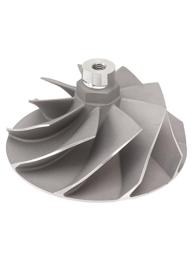 NIBEMINENT Turbocharger Billet Wicked Wheel Aluminum Alloy Suspension Compressor Wicked Wheel  - Image 1