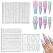Sibba 3Pcs Bowknot Silicone Nail Molds 3D Cream Bow Charms Nail Mold Carving Template Stencil for Women Nails Art Fingertip Decoration Reusable Manicure Carved Mould Resin Mold - Image 2